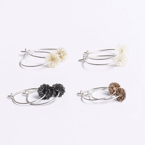 Bijou en crin - Boucles d'oreilles - NATURE - Zoë Montagu