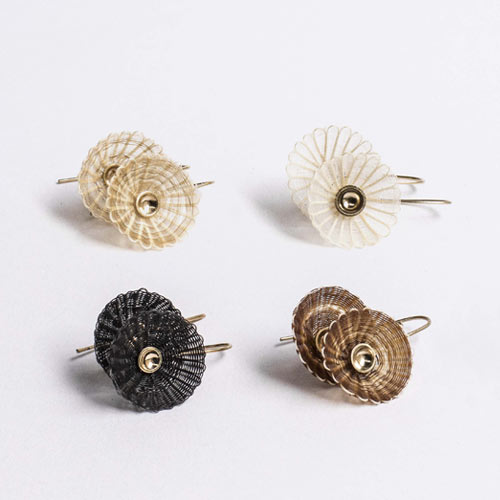 Bijou en crin - Boucles d'oreilles - TRESOR - Zoë Montagu