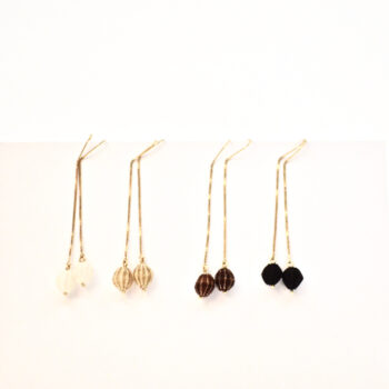 Boucles d'oreilles longues Or